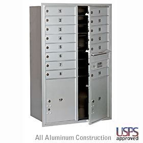 Horizontal Wall Mount Mailboxes